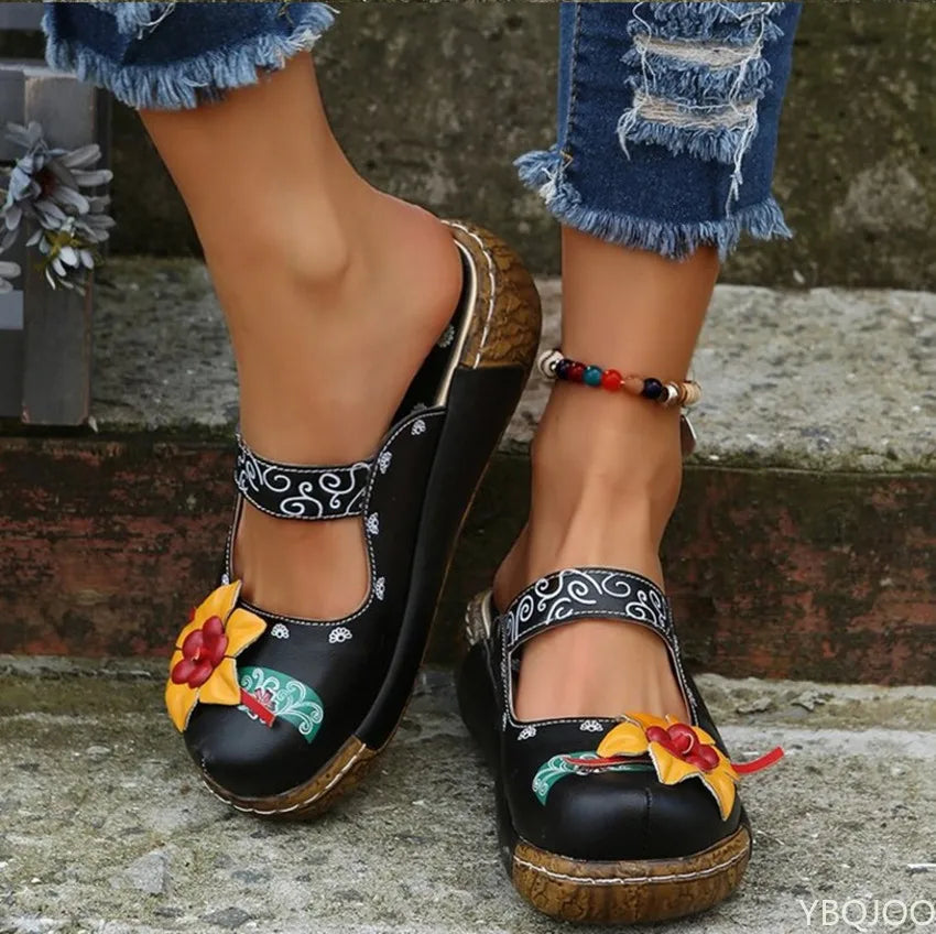 Yasmina® | 3D Flower Design Fashionable Sandals