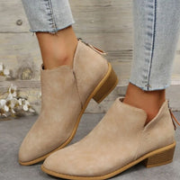 Rose | Women’s Casual Chunky Heel Boots