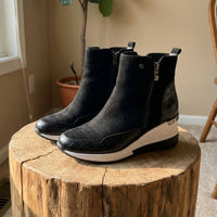 Kylie | Stylish Winter Zip-Up Ankle Boots