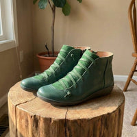 Fiona | Women’s Lace-Up Zip Ankle Boots