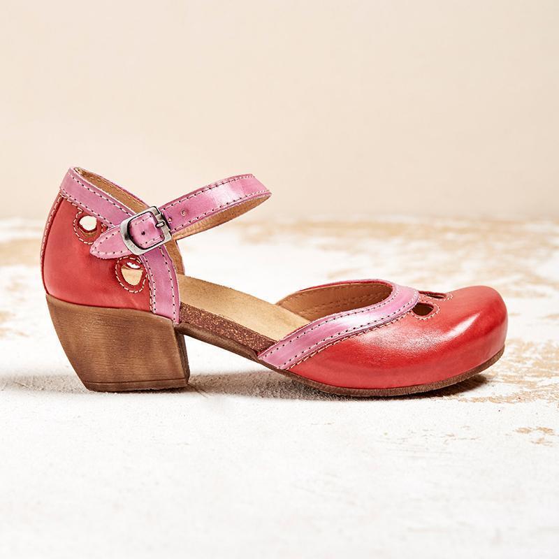 Yolanda® | Comfortable sandals with low heels
