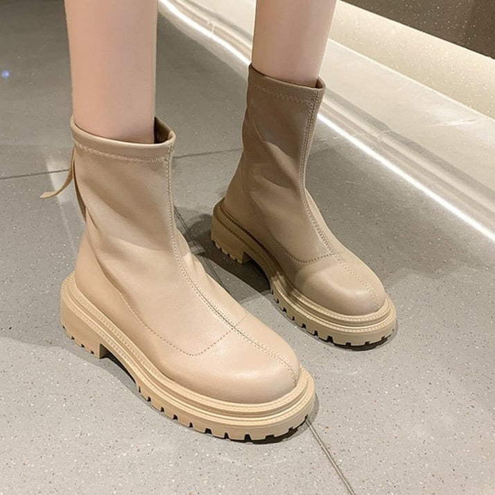 Gabrielle | Women’s Stylish Chunky Heel Ankle Boots