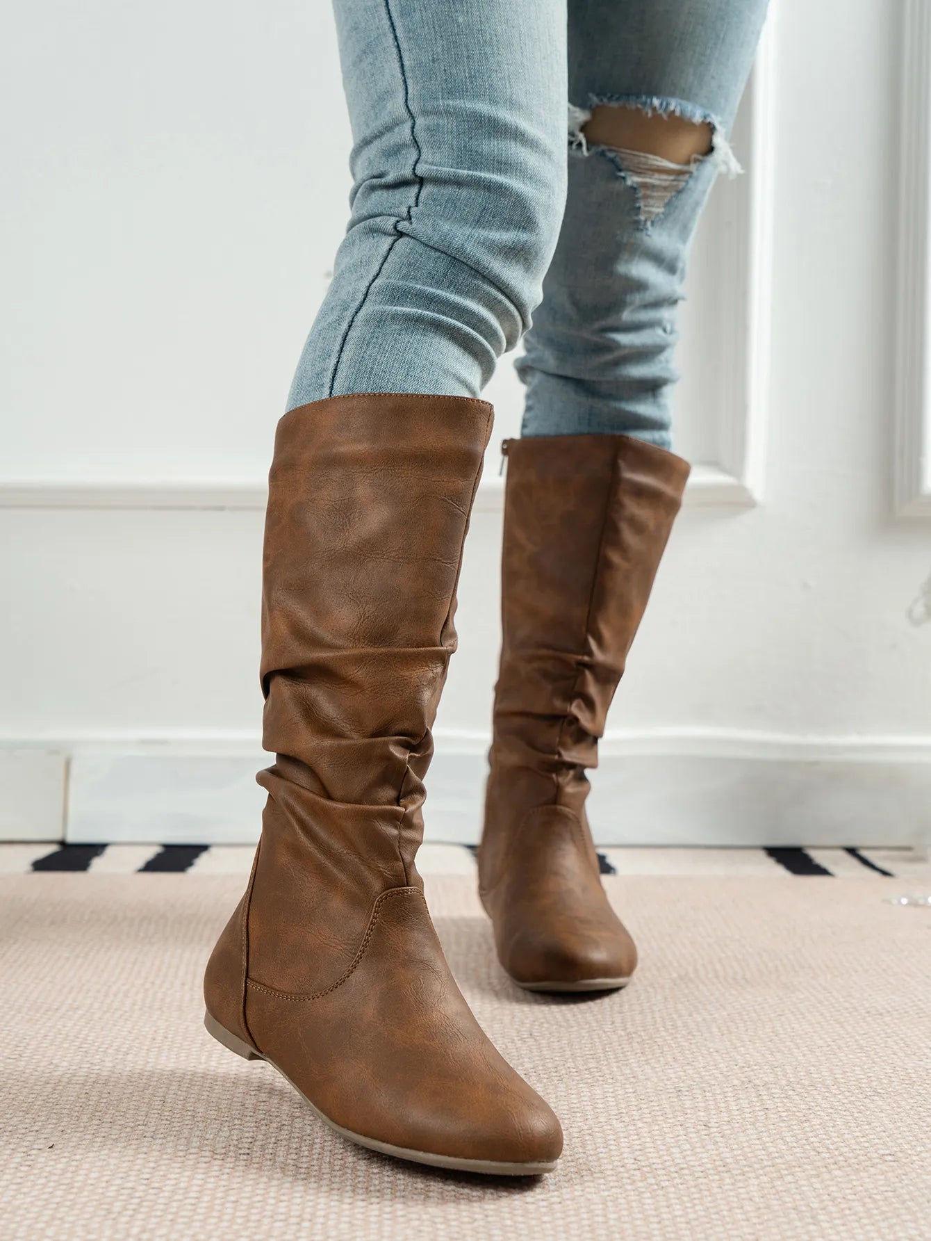 Rose | Fashion Middle Women's Western Cowboy Boot