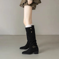 Rebecca | Women’s Summer Chunky Heel Boots