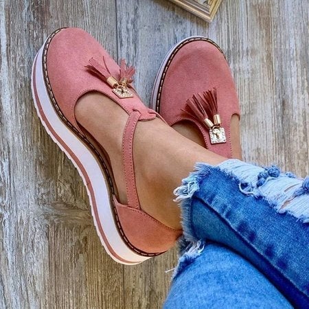 Krystel® | Sunshine Bliss tassel sandals