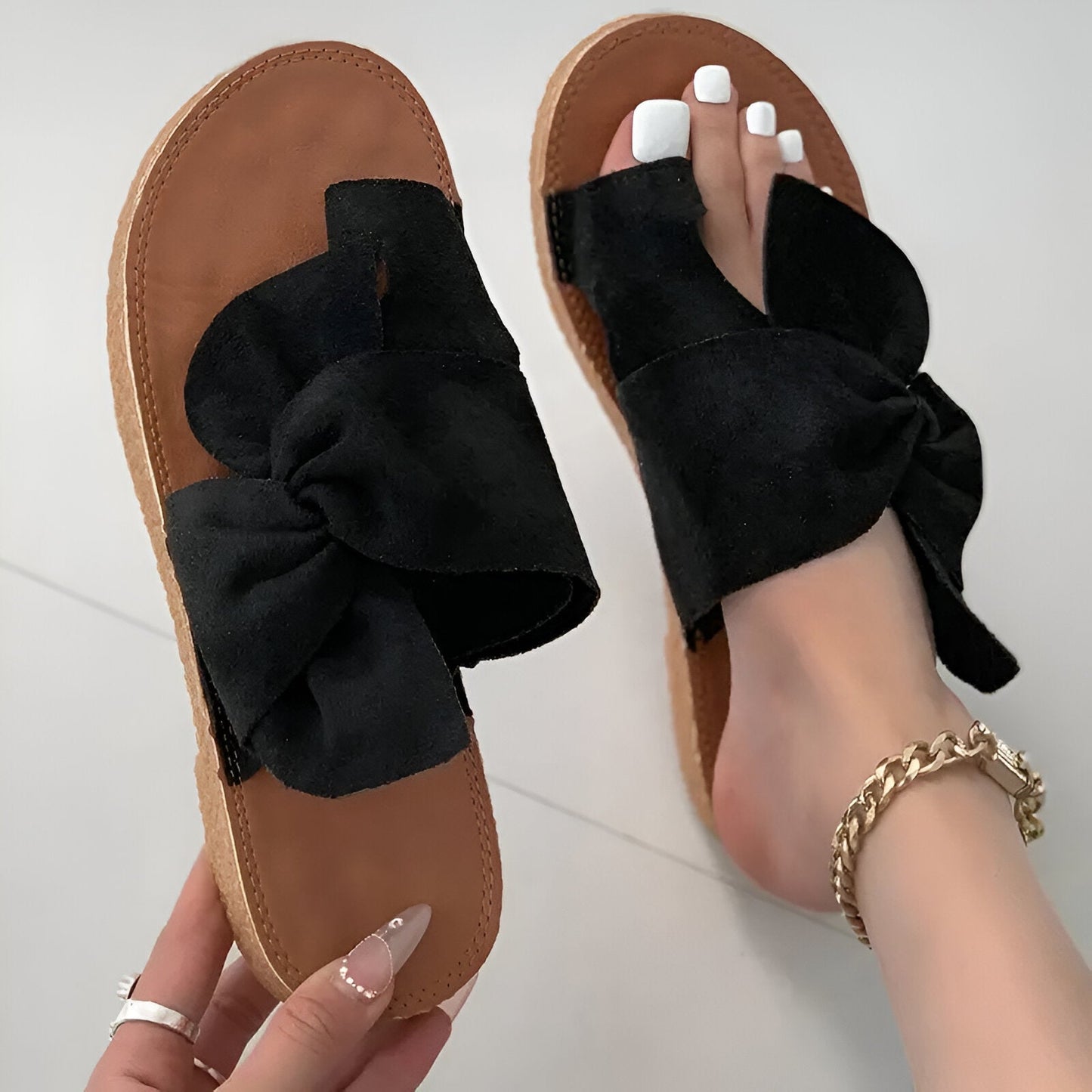 Autumn® | Floral comfort sandals