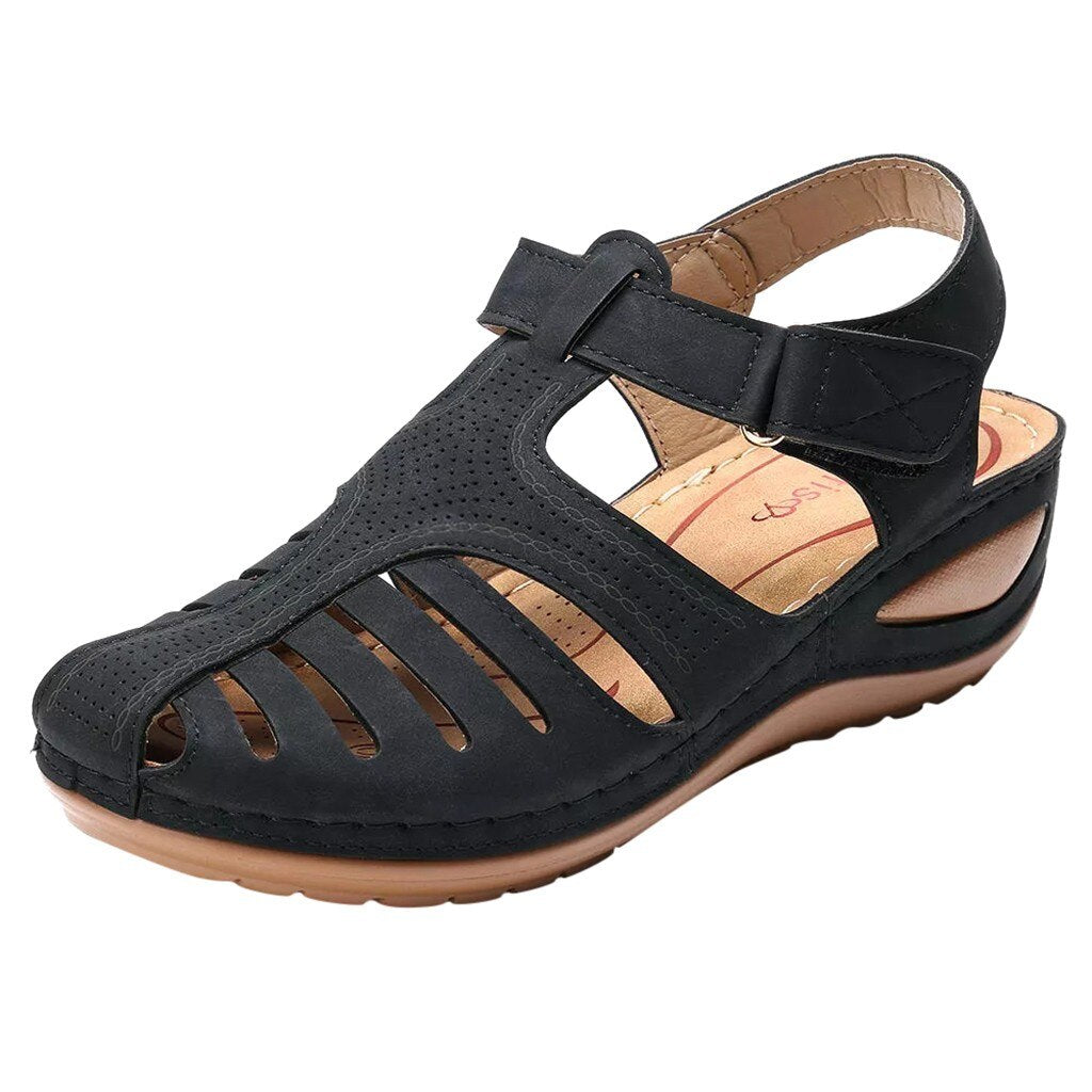 Mary® | Breathable Orthopedic Sandal With Low Heel And Correction Function