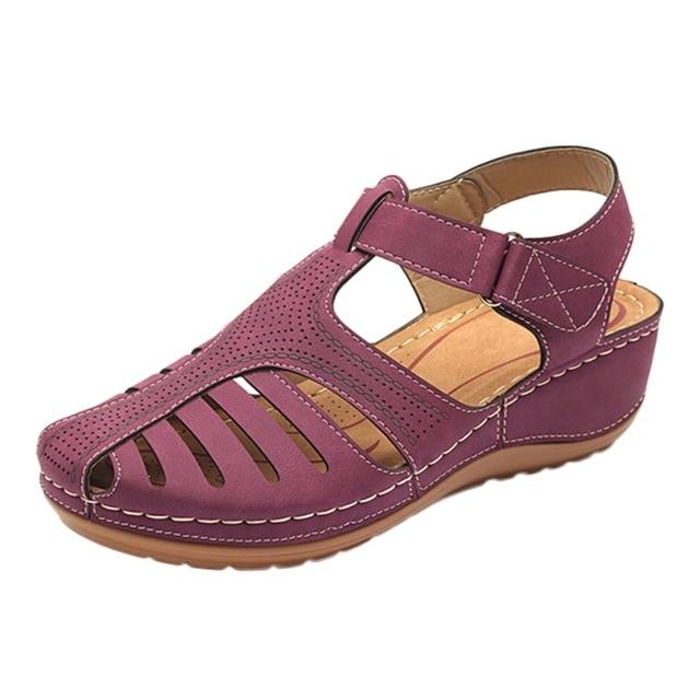 Lourdes® | Breathable Orthopedic Sandal With Low Heel And Corrective Function