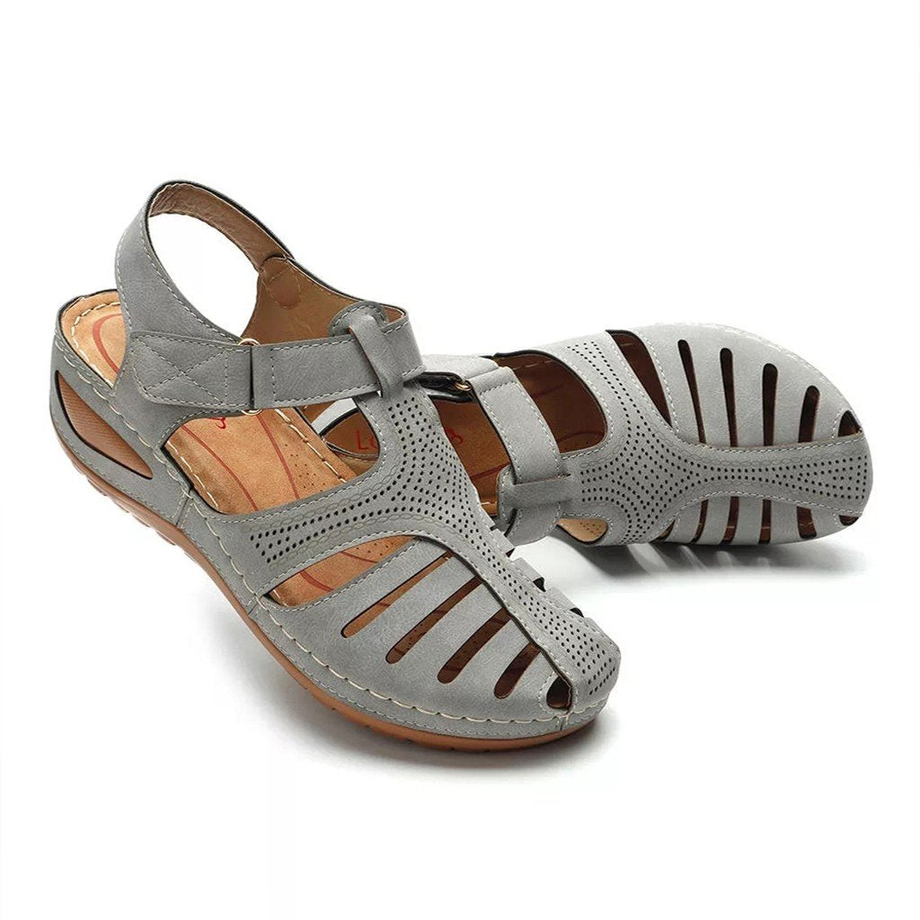 Lourdes® | Breathable Orthopedic Sandal With Low Heel And Corrective Function