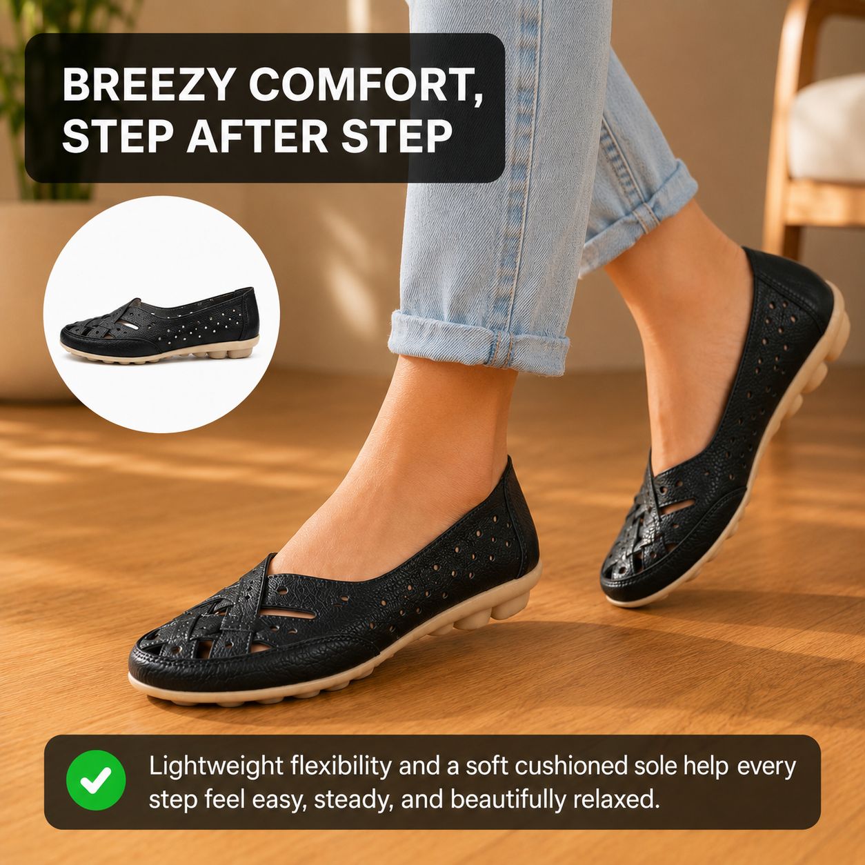 Camila® | Orthopedic leather sandals