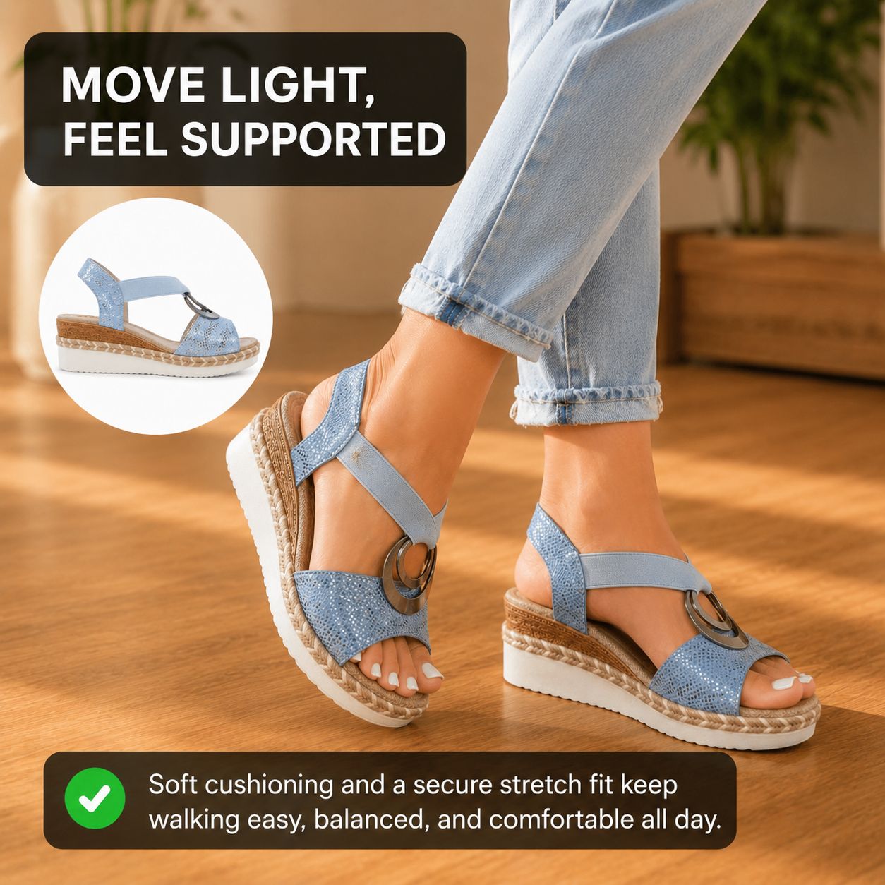 Luisa® | Orthopedic sandals for women
