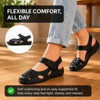 Paloma | Women Retro Genuine Leather Sandals