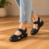 Paloma | Women Retro Genuine Leather Sandals
