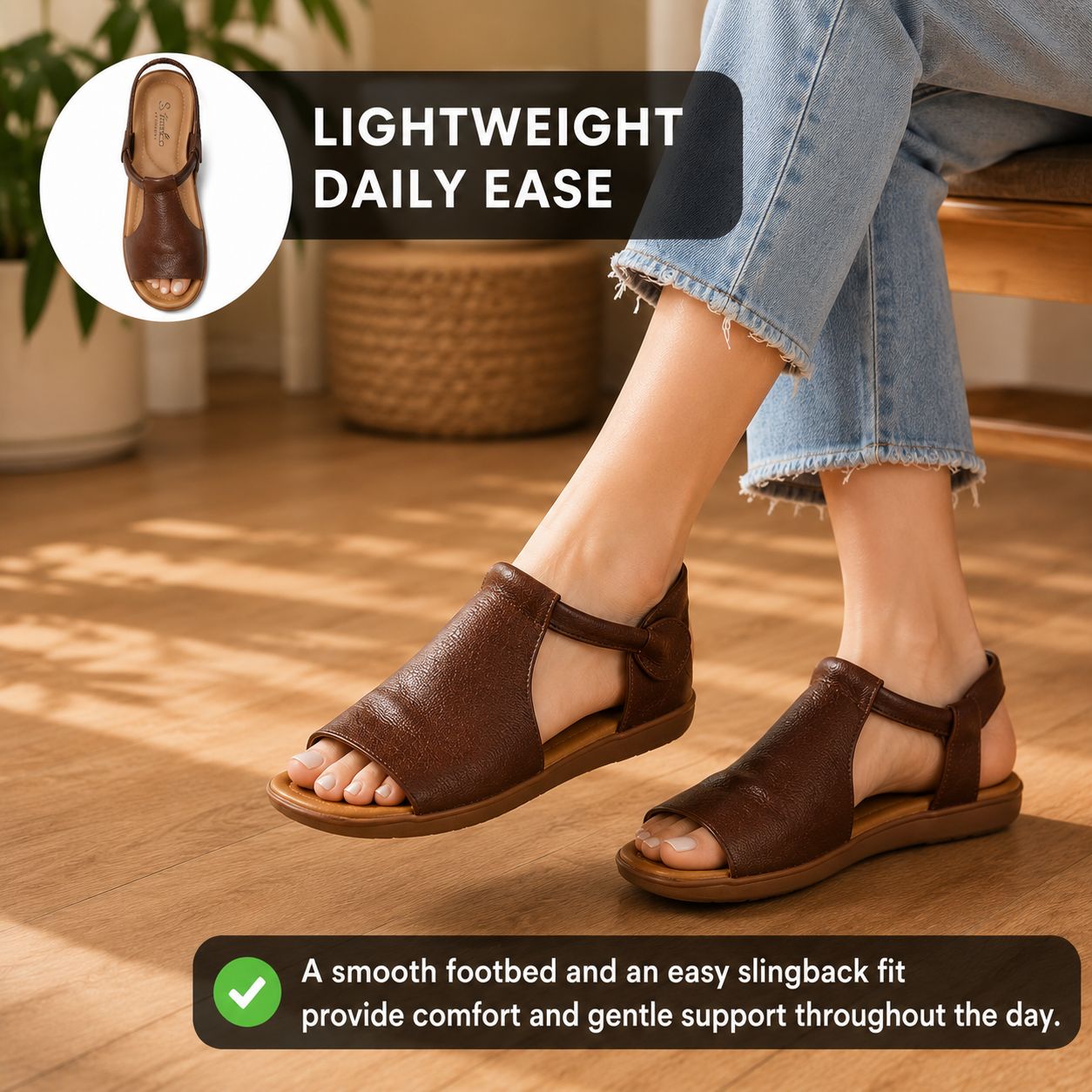Yara | Women Handmade British Leather Sandals