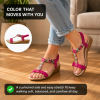 Maya | Women’s Bohemian Braided Sandals