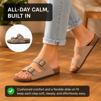 Hilary® | Cork Heel Sandals