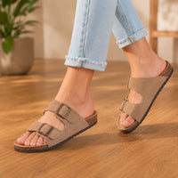 Hilary® | Cork Heel Sandals