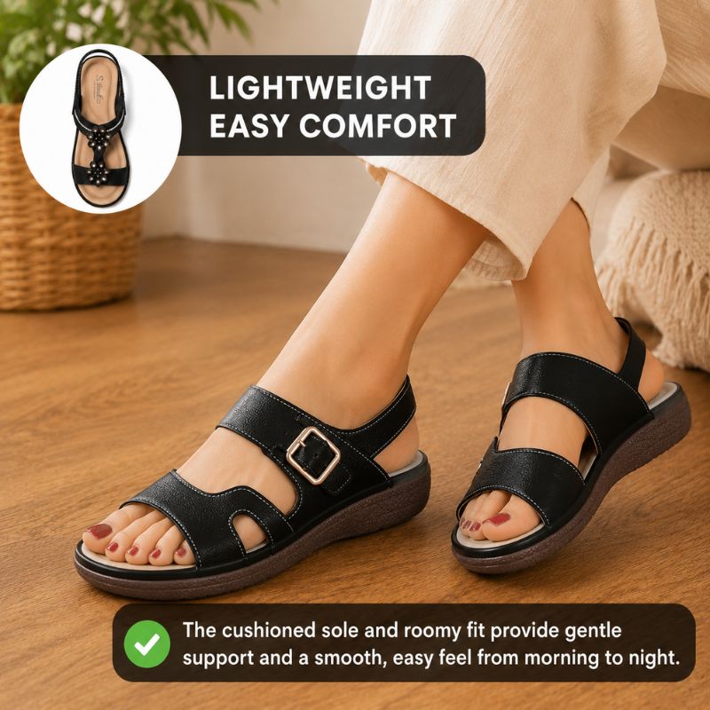 Dahlia | Orthopedic Soft Sole Sandals