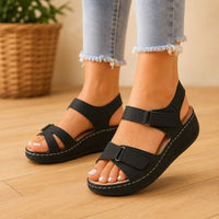 Maia | Orthopedic Summer Velcro Wedge Sandals